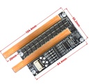 3S 4S 5S 12V 120A Ternary Li-ion Lipo LifePo4 Lithium Iron Phosphate Protection Board W Balance BMS High Current Inverter Motorcycle car start UPS QS-B305ABL-200A