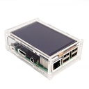 Acrylic Case for Raspberry Pi 3 / Pi 2 Model B 3.5 inch LCD