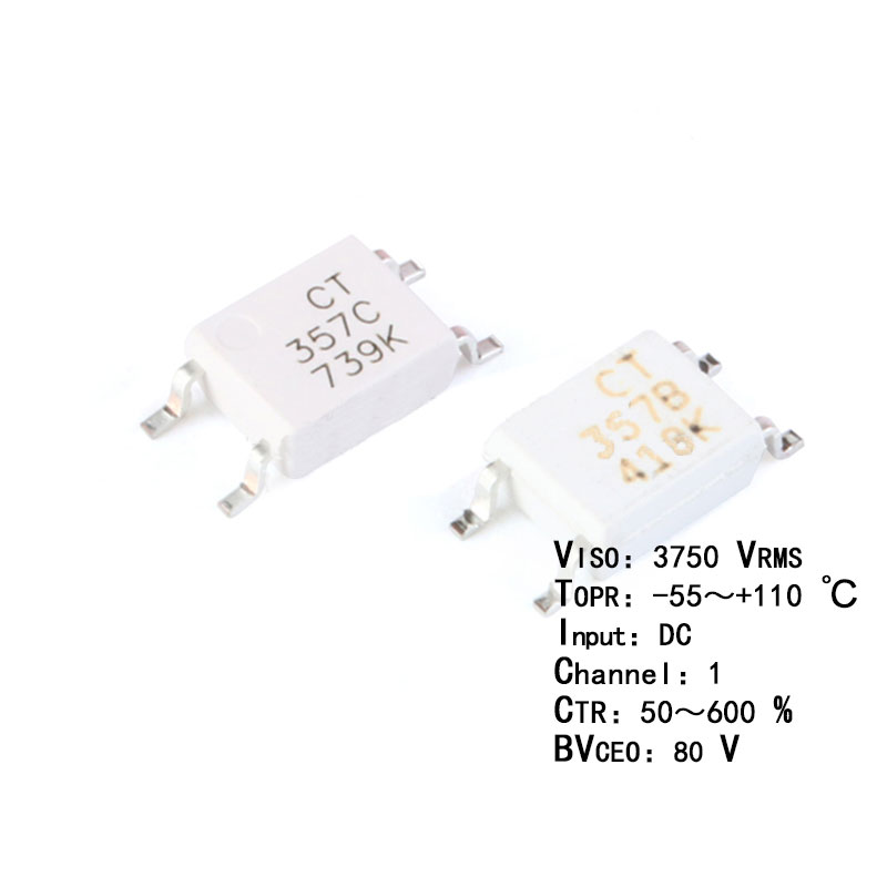 CT Micro CT357 B/C SOP-4 Optocouplers Compatible EL357N BC