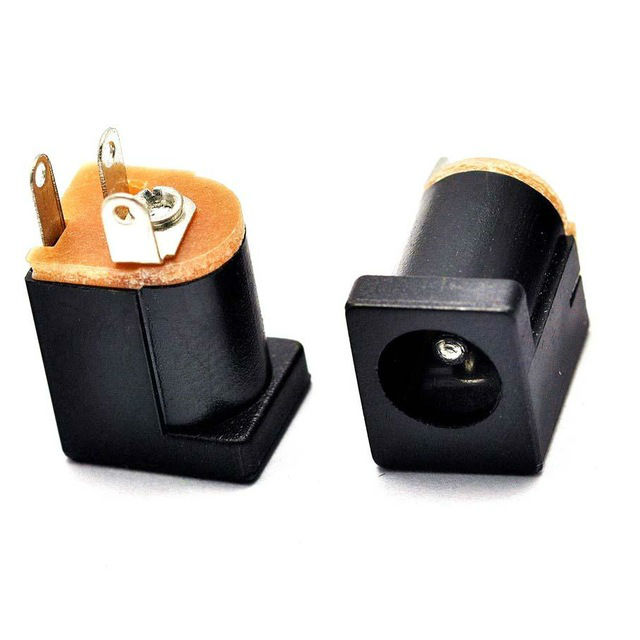 DC-012 DC Power Socket 5.5-2.1MM 180 Degree Pin