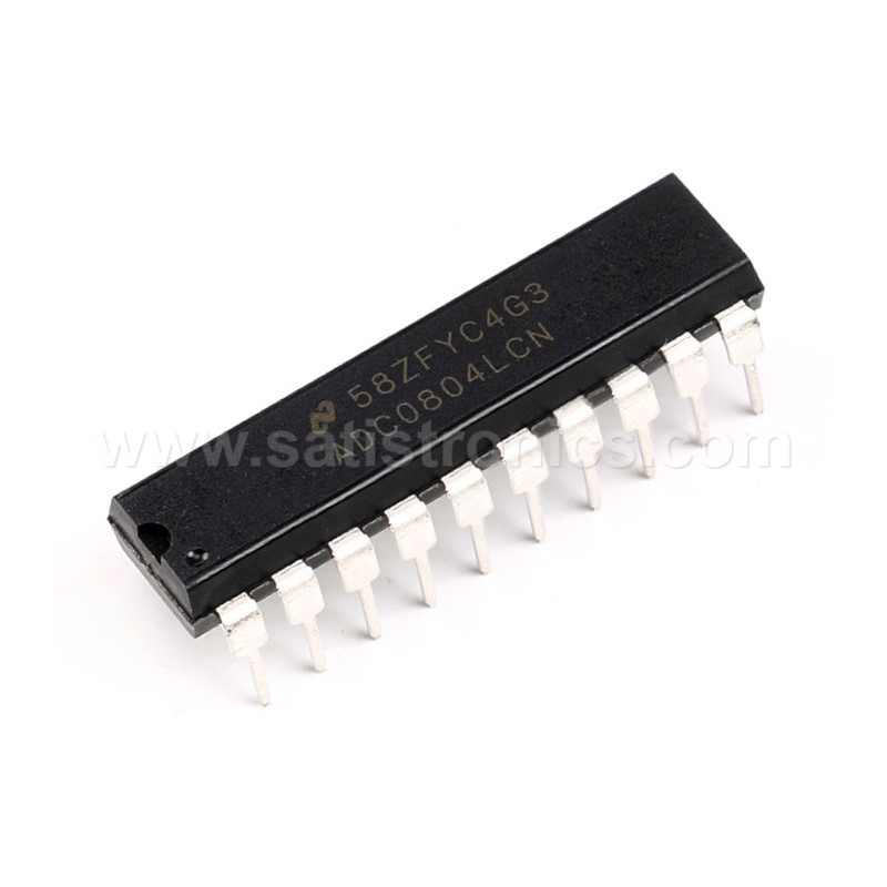 NS ADC0804LCN Cmos 8-Bit Analog To Digital A/D Converter