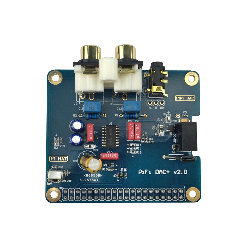 Raspberry Pi 3 B+ Analog Audio Board /HIFI DAC Sound Card Module