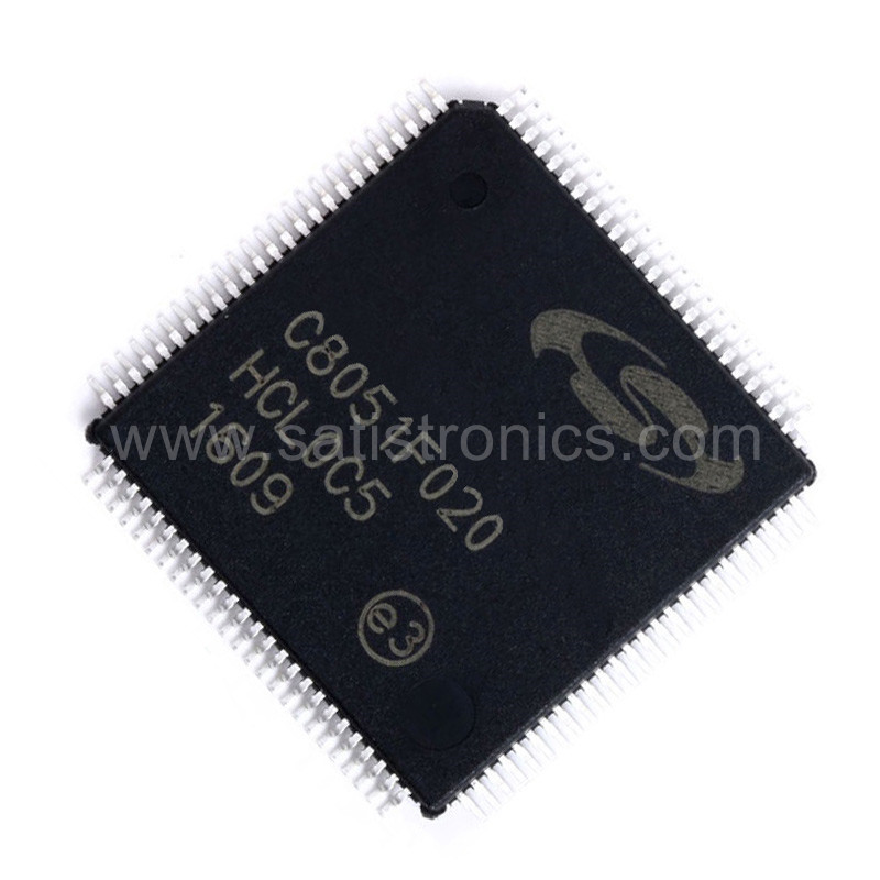 Silicon Labs Chip C8051F020-GQR 64KB Microcontroller ISP TQFP-100