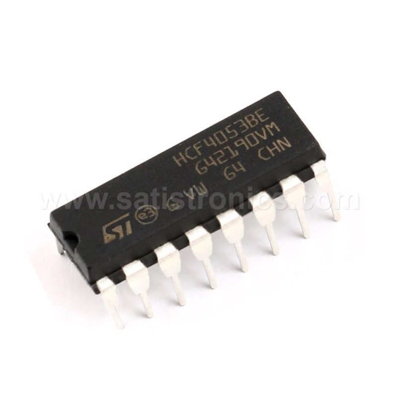 ST HCF4053BE DIP-16 Logic Level Conversion