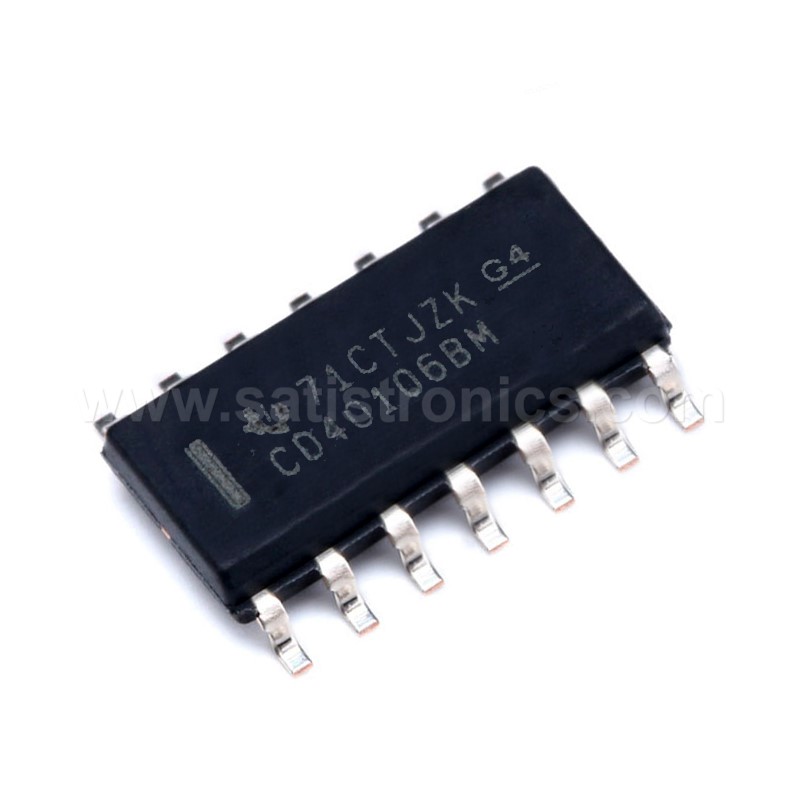 TI CD40106BM96 SOIC-14 Logic Chip Non-Schmidt Trigger