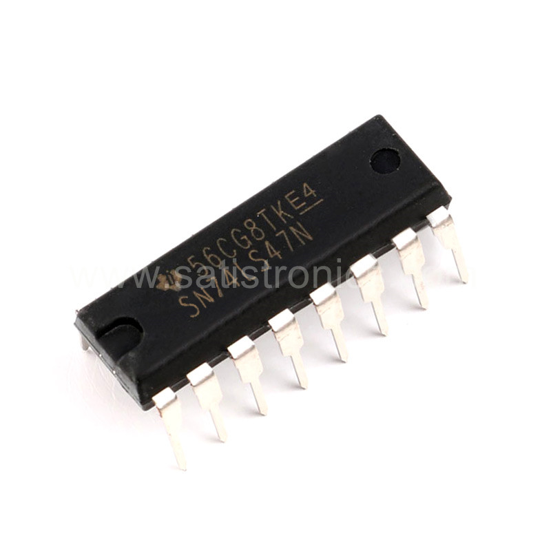 TI SN74LS47N 74LS47 DIP-16 LED Display Driver