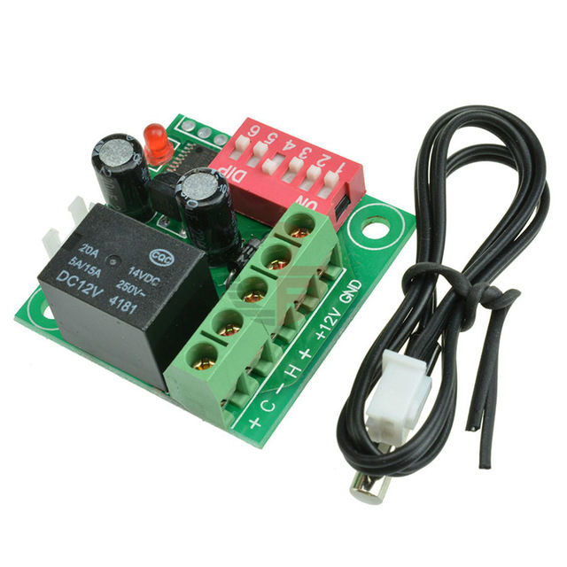 W170112V Adjustible Digital Display Temperature Controller