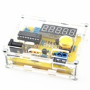 1Hz-50MHz Frequency Counter Meter Crystal Oscillator Tester with Shell Parts LED DIY Kits