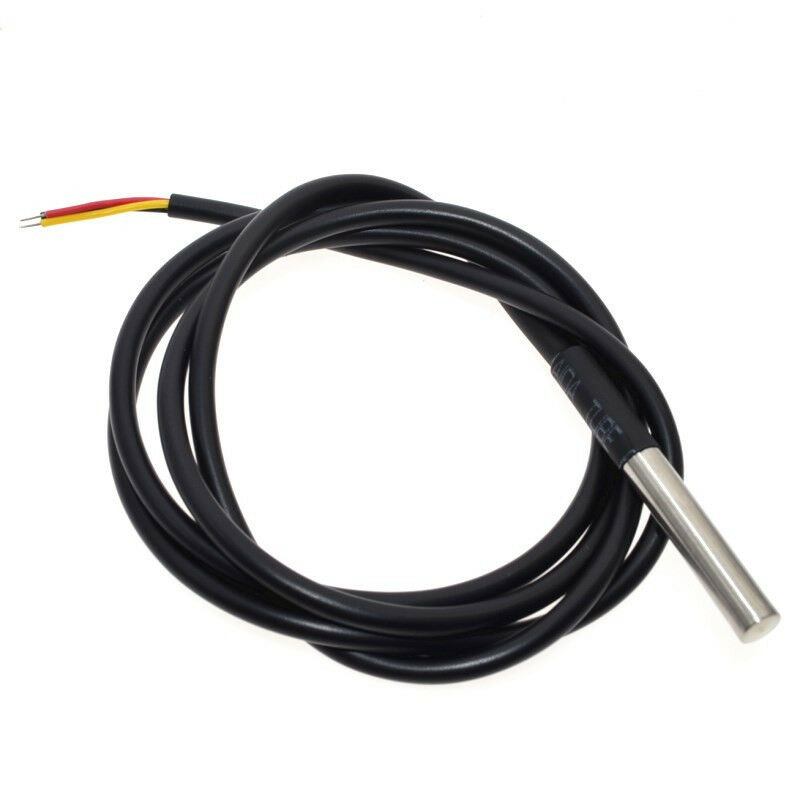 DS18B20 Waterproof Temperature Sensor Digital Thermal Probe 1M for Arduino