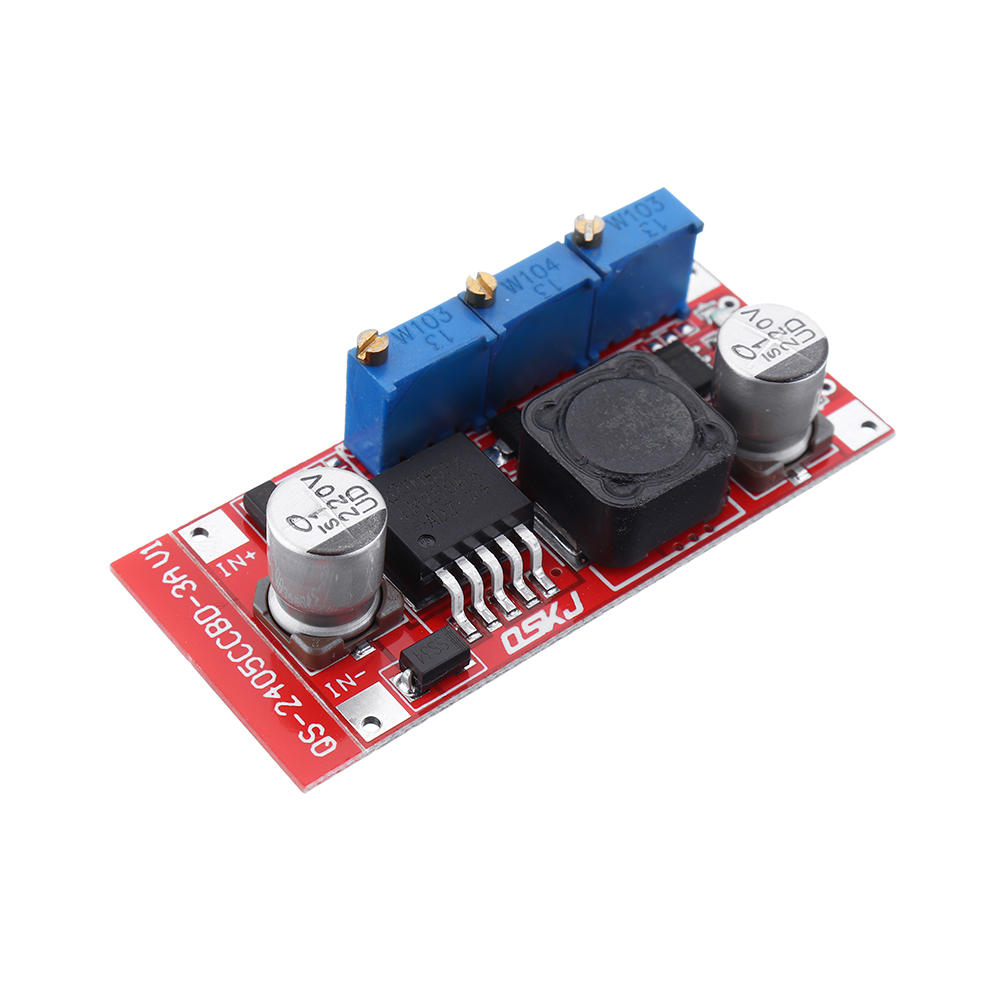 DC-DC 7-35V to 1.25-30V CC CV LED Buck Converter Power Supply Charging Module QS-2405CCBD-15W