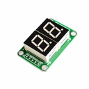 74HC595 Static Driving 2 Segment Digital Display Module Seamless Can Series