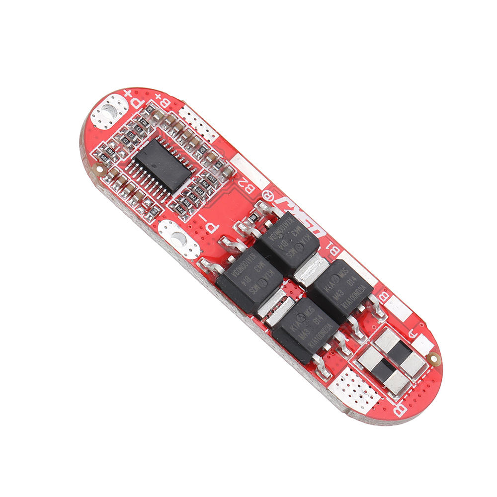 3S BMS 25A 12.6V 4S 16.8V 5S 21V 18650 Li-ion Lithium Battery Protection Board Circuit Charging Module PCM Polymer Lipo Cell PCB QS-B405ANL-25A