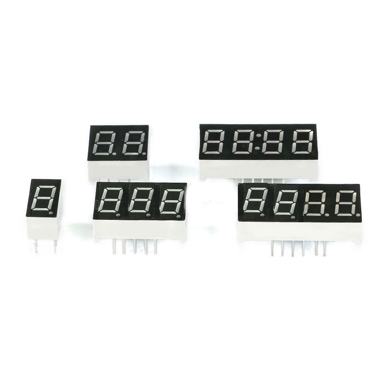 0.36 Inch 1-4bit Digital Tube Red LED Digit Display 7 Segment Common Anode Common Cathode