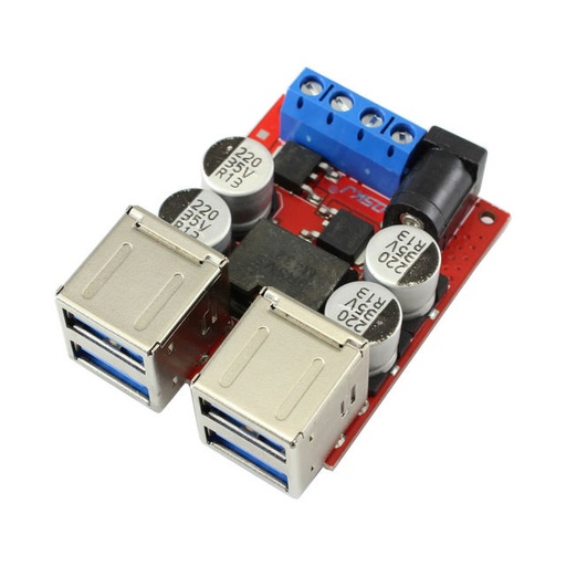 8V-35VTo 5V/8A DC-DC Power Supply Buck Module  Support Android/iPhone Phone Fast Charging