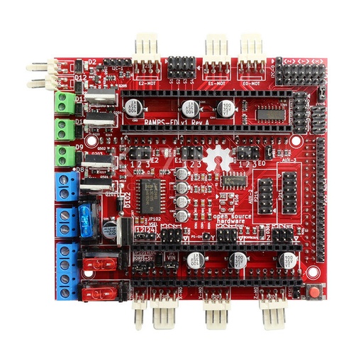 Brand 3D Printer Motherboard Reprap RAMPS-FD Shield Ramps 1.4 Control Board Compatible with Arduino Due Main Control Board