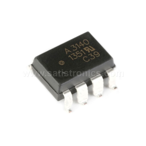 Broadcom HCPL-3140-500E SMD-8 Optocouplers 0.4A IGBT Driver