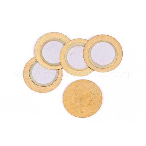 Buzzer 12mm Diameter 0.33mm Thickness Copper lot(10 pcs)