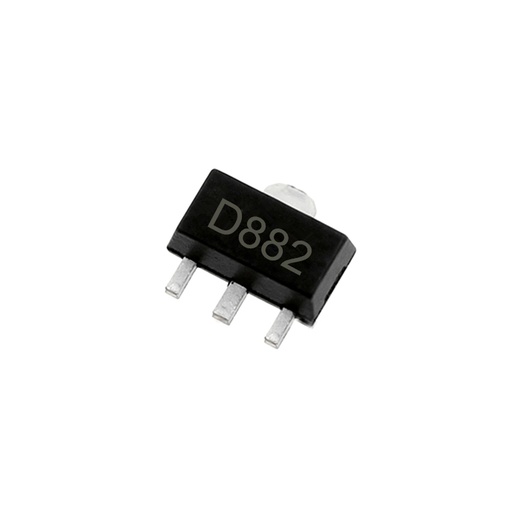 D882 SOT-89 Triode Transistor 30V/3A NPN SMD lot(5 pcs)