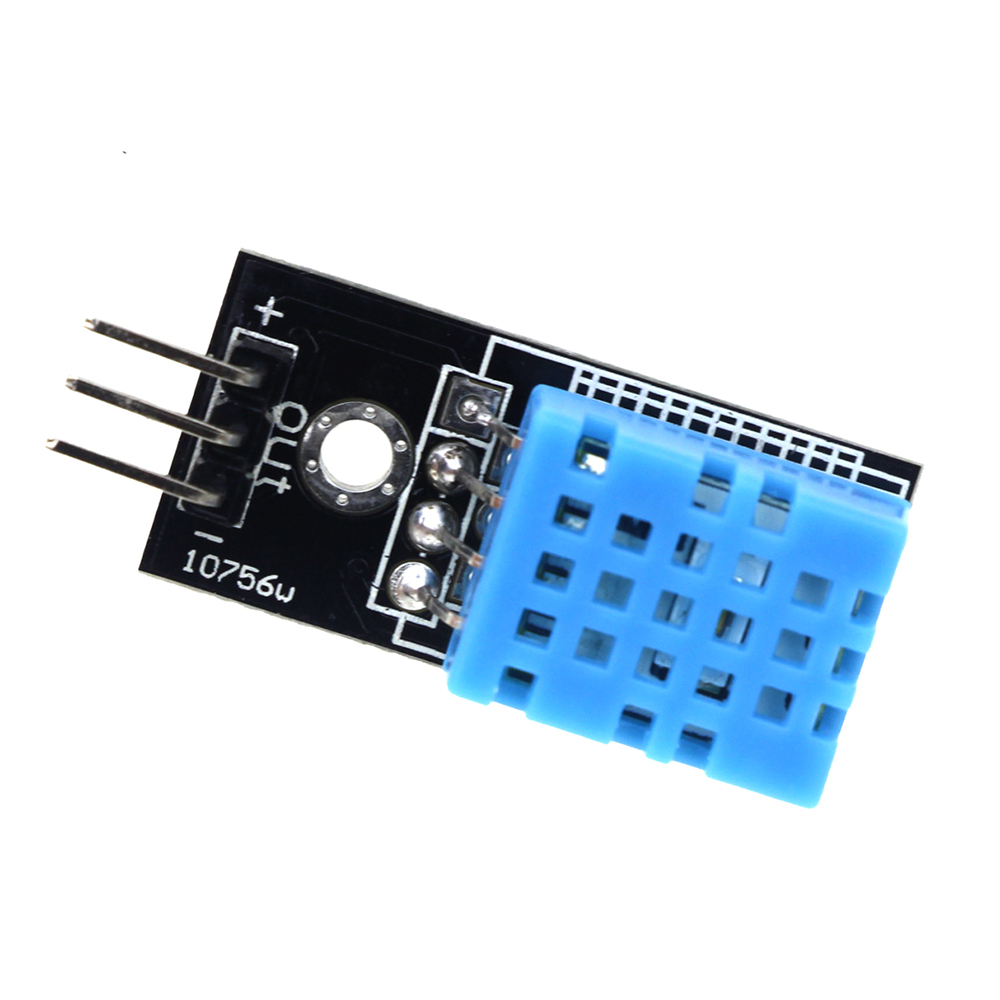 Temperature Humidity Sensor Module DHT11 With PCB, 0 to 100% RH