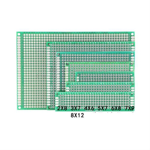 Double-side Spray Tin Plate Universal Experiment Boards PCB Circuit Plate Hole Plate