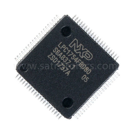 NXP Chip  LPC1754FBD80 Microcontroller 551 LQFP80 100MHz 32bit