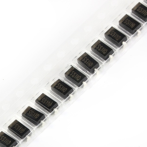 SMA SS110 SR1100 1A 100V Schottky Diode lot(20 pcs)