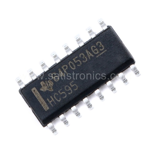 TI SN74HC595DR SOIC-16 Logic Chip Shift Register