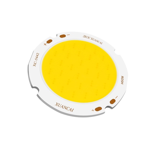 10W/15W/20W/30W LED COB Module LED COB Round Panel 54mm PCB 42mm Emitting Area White Warm/Neutral White