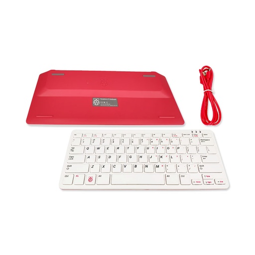 Raspberry Pi keyboard White-Red