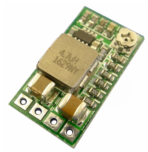 Mini DC-DC Buck Step Down Module  4-24V 12V/24V to 5V 3A Power Module QS-1205CME-3A