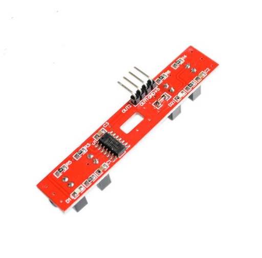 2WD speed measuring module intelligent tracking trolley counter counting module 2 road motor speed measurement